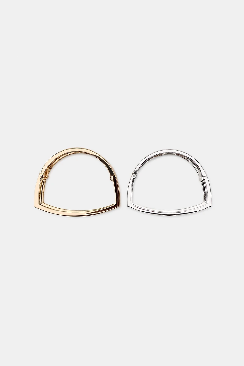 2-PACK METAL BRACELETS