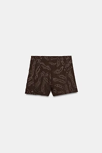 SEQUIN WRAP SKORT