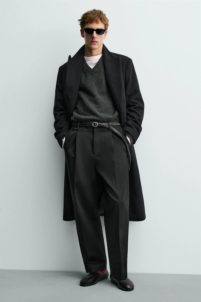 LEATHER SHOES WITH VIBRAM® SOLE AARON LEVINE X ZARA