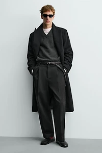 LEATHER SHOES WITH VIBRAM® SOLE AARON LEVINE X ZARA