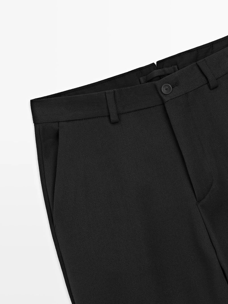 100% cool wool trousers - LIMITED