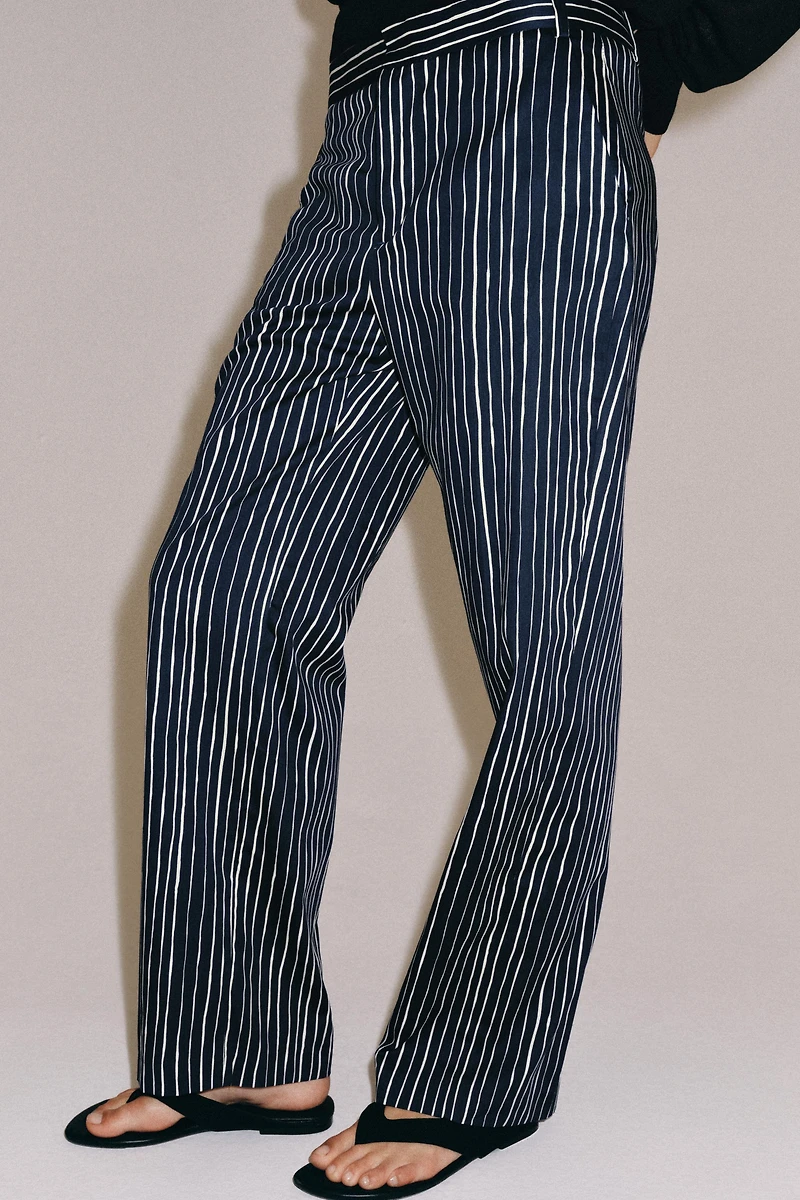 PANTALON À RAYURES ZW COLLECTION