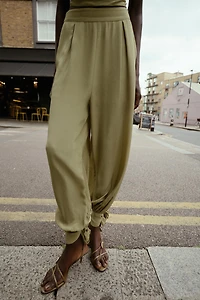 CUFFED BALLOON PANTS