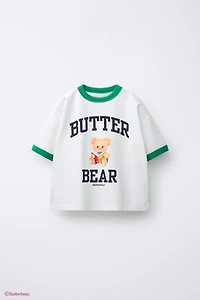 T-SHIRT DÉTAIL LISERÉS BUTTERBEAR ©