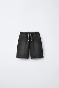 BERMUDA EN JEAN LOOSE