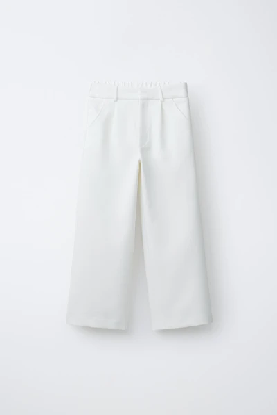 WIDE LEG TAILORED PANTS