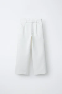 WIDE LEG TAILORED PANTS