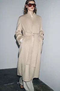 MANTEAU MINIMAL MÉLANGE LAINE ZW COLLECTION ÉDITION LIMITÉE
