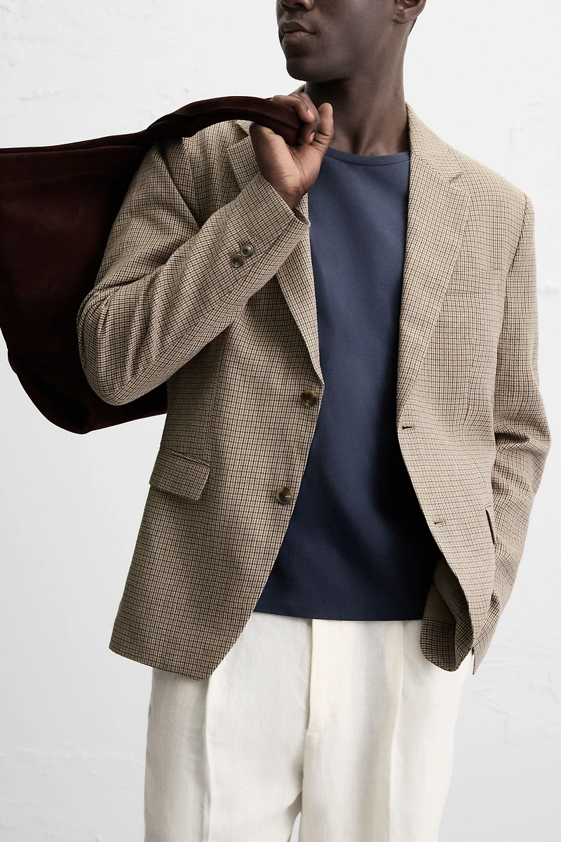 HOUNDSTOOTH BLAZER