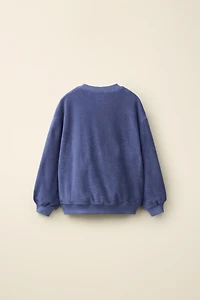TERRYCLOTH SWEATSHIRT CREATED BY CARAMEL LONDON X ZARA