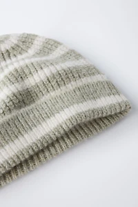 STRIPED KNIT HAT