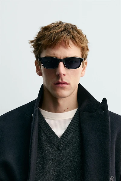 AARON LEVINE X ZARA OVAL SUNGLASSES