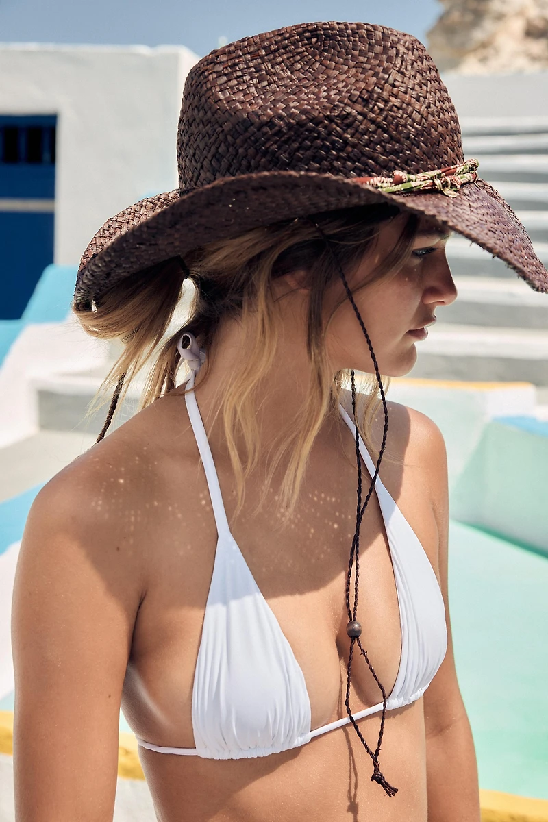 WOVEN COWBOY HAT