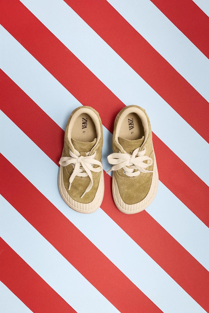 LEATHER SNEAKERS