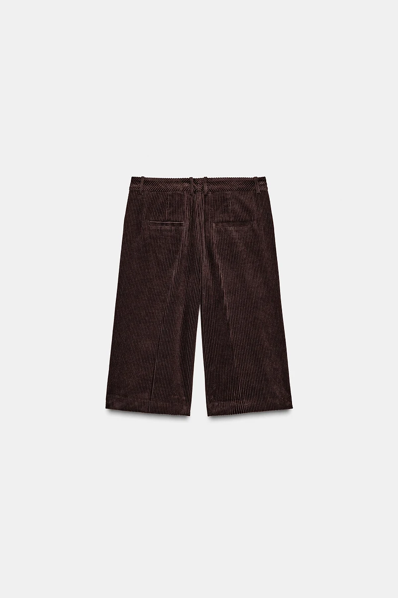 ZW CORDUROY BERMUDA SHORTS