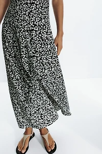 ROBE MIDI IMPRIMÉE FLORALE