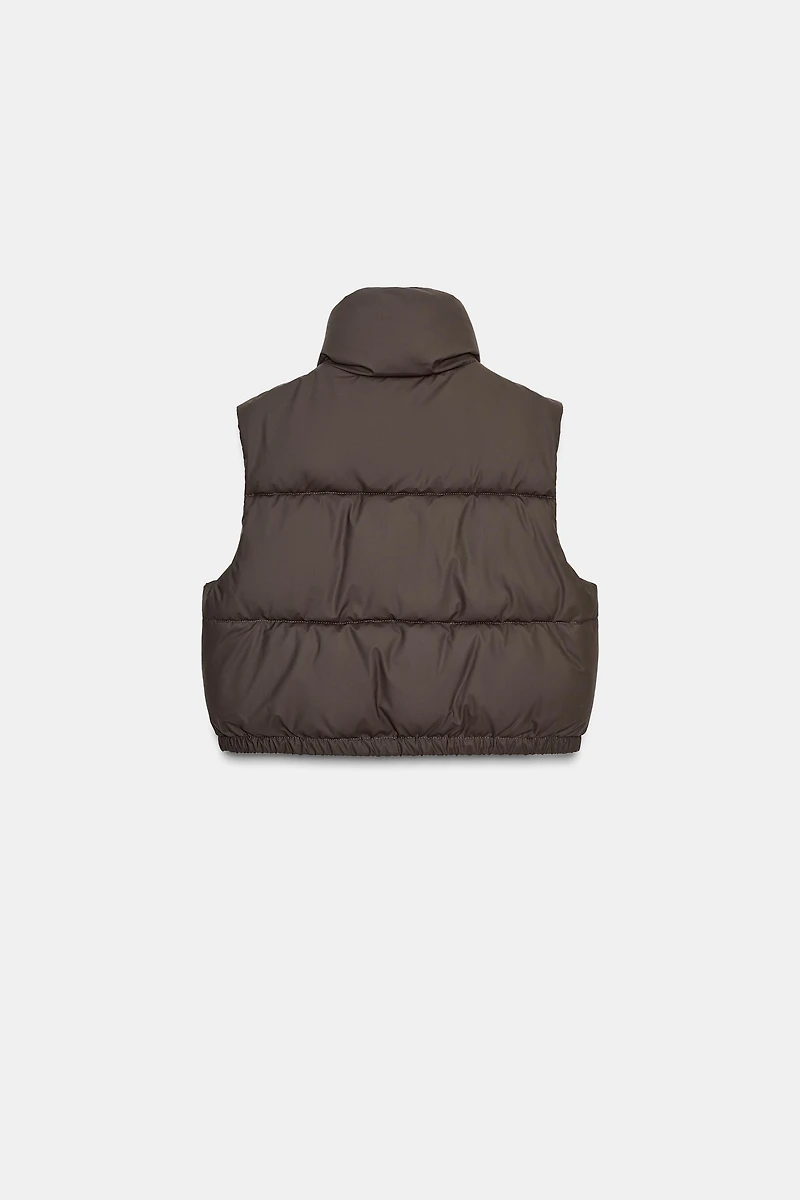 RUBBERIZED PUFFER VEST