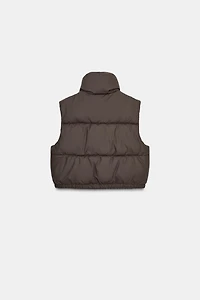 RUBBERIZED PUFFER VEST