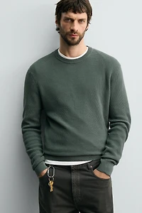 PULL REGULAR FIT WAFFLE