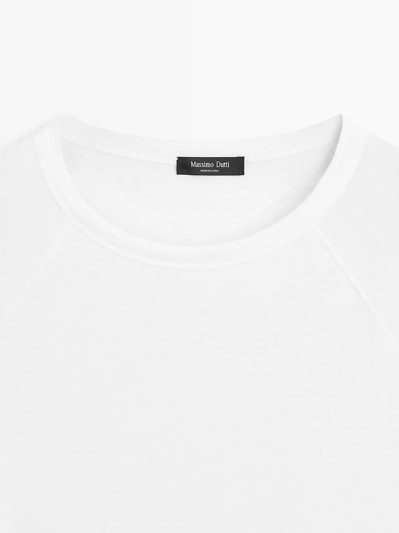 100% cotton long sleeve T-shirt