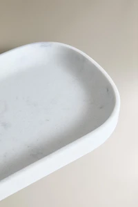 PLATEAU DE BAIN EFFET MARBRE