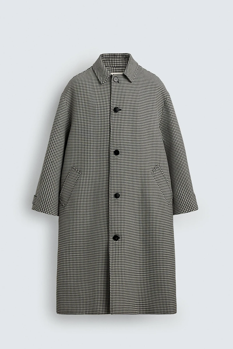 STRUCTURED PLAID COAT LIMITED EDITION