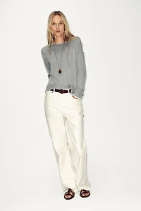 DOUBLE KNIT SWEATER