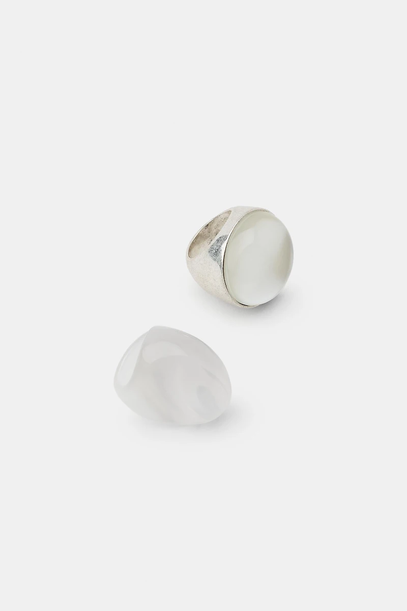 2-PACK OF MAXI RESIN RINGS