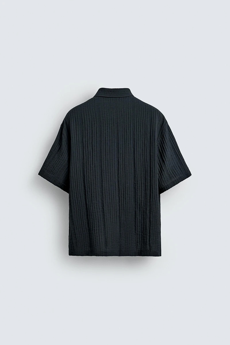 FLUID TEXTURED SHIRT