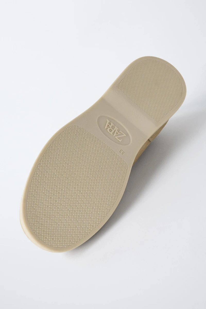 LEATHER DECK SHOES