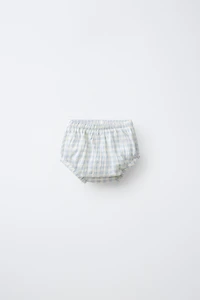 TEXTURED GINGHAM BOTTOMS