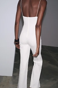 INTERLOCK LONG JUMPSUIT