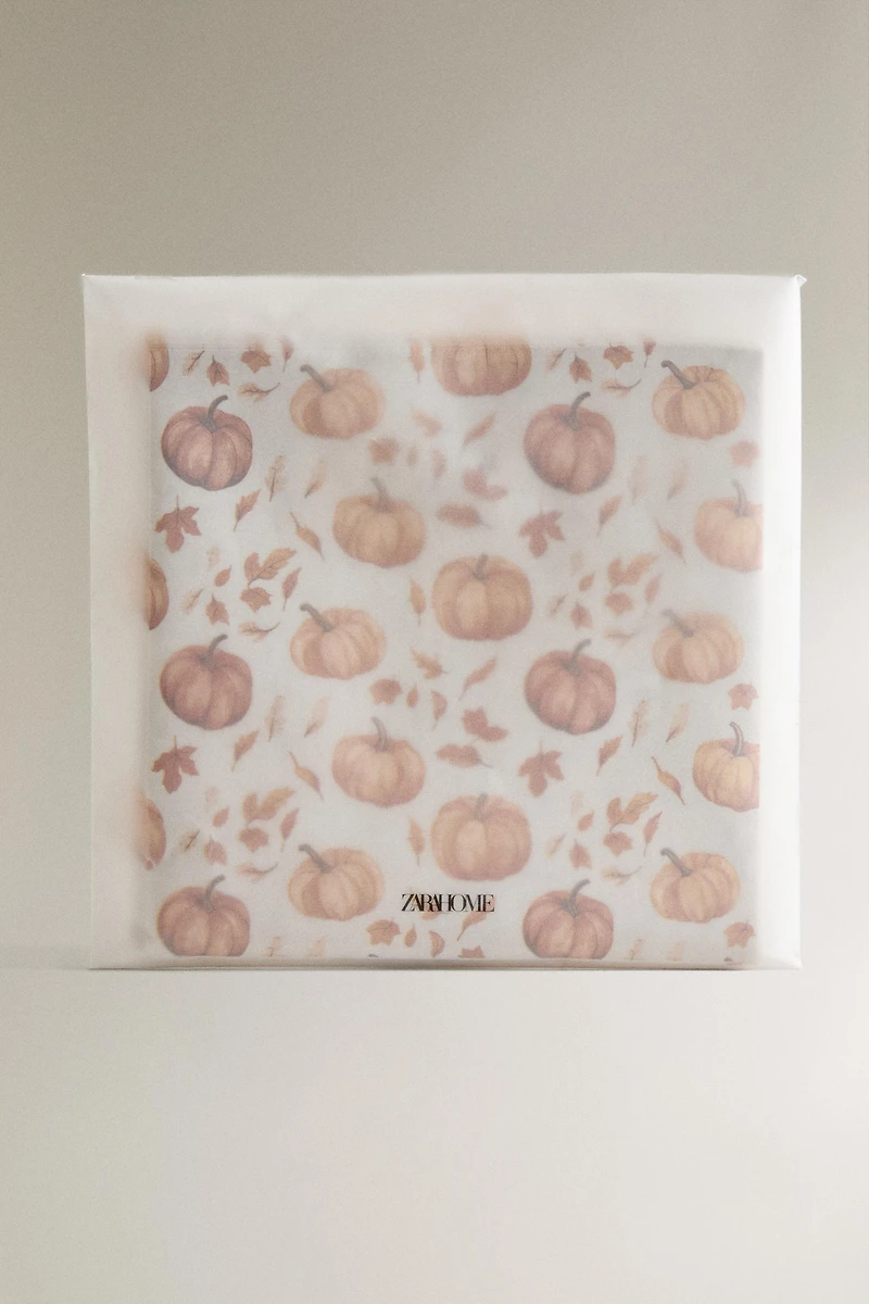 SET OF 20 PUMPKIN PAPER NAPKINS (SET OF 20)