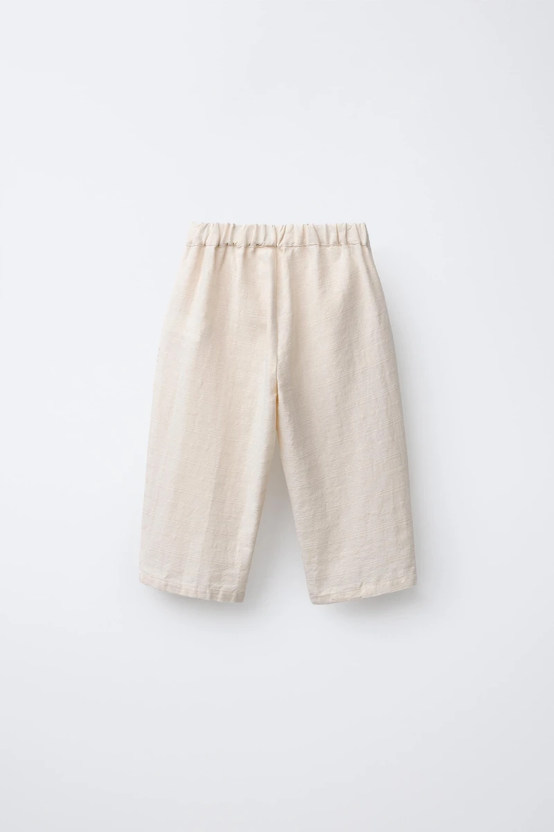 PANTALON DROIT STRUCTURÉ