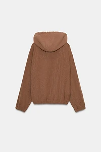 HOODIE BOMBER JACKET