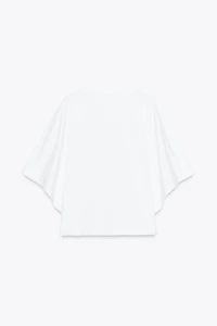 CAPE SLEEVE T-SHIRT
