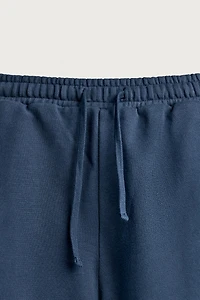 GRAPHIC PRINT JOGGER SHORTS