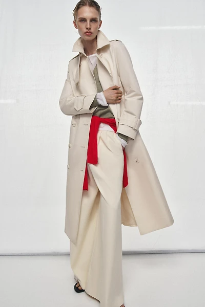 GABARDINE AVEC CEINTURE ZW COLLECTION