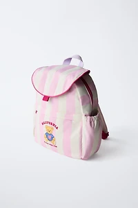 STRIPED BACKPACK