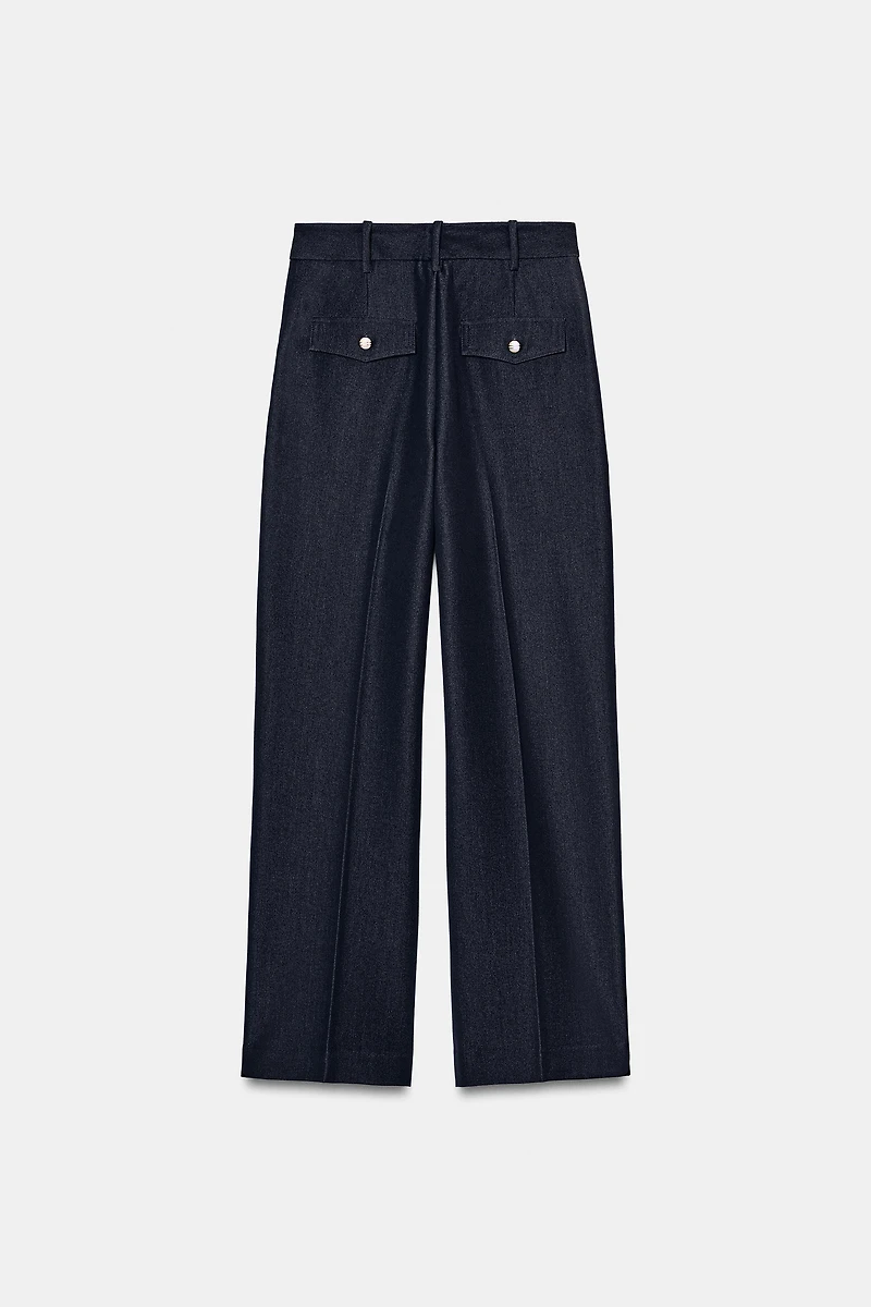 PANTALON DROIT NERVURÉ