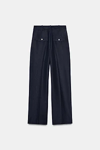 PANTALON DROIT NERVURÉ