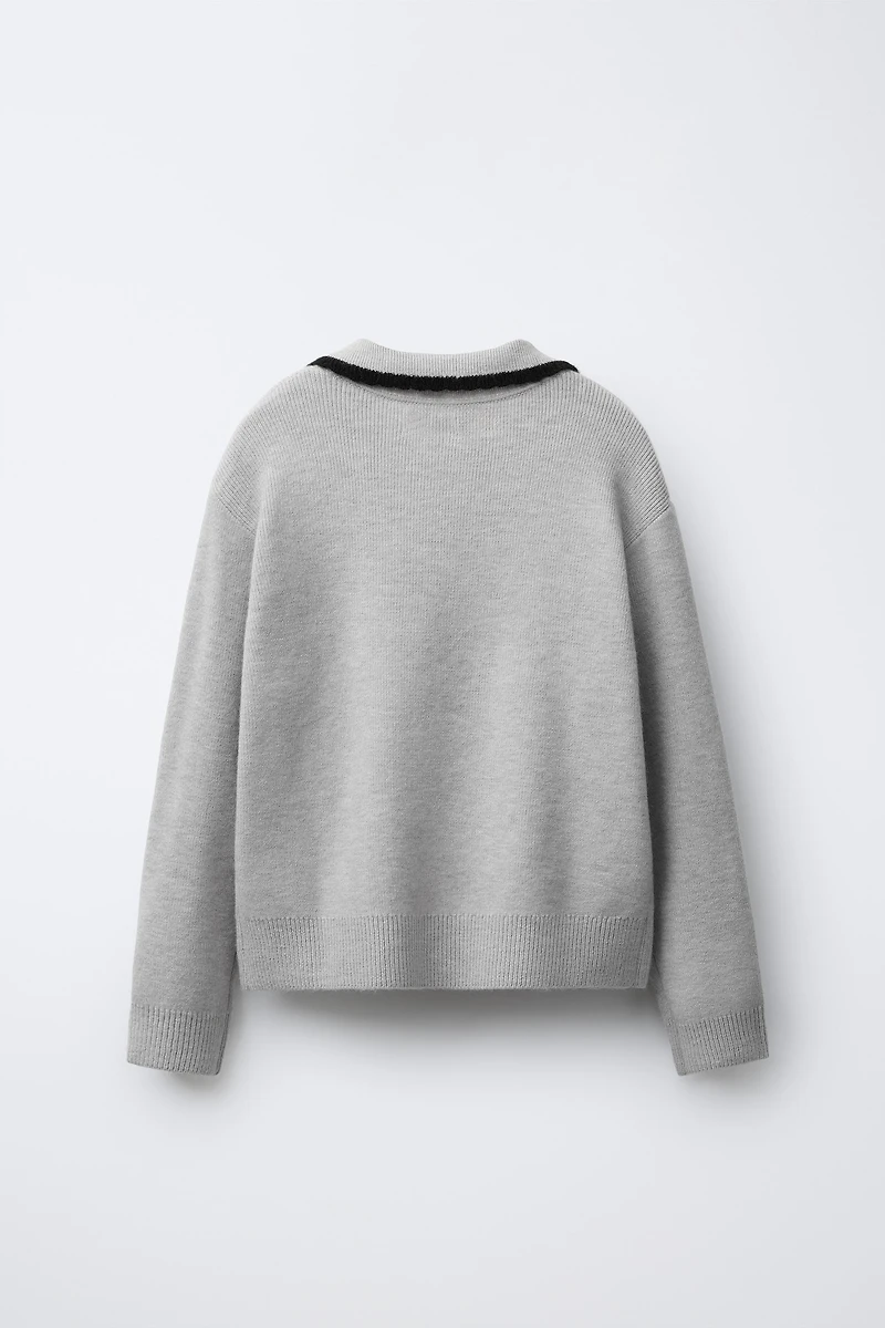 BOWS KNIT SWEATER