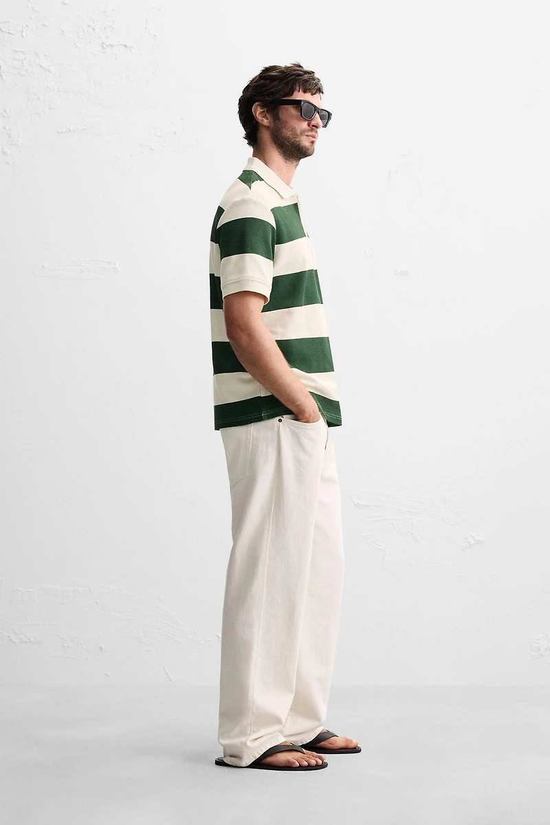 POLO À COL ZIPPÉ