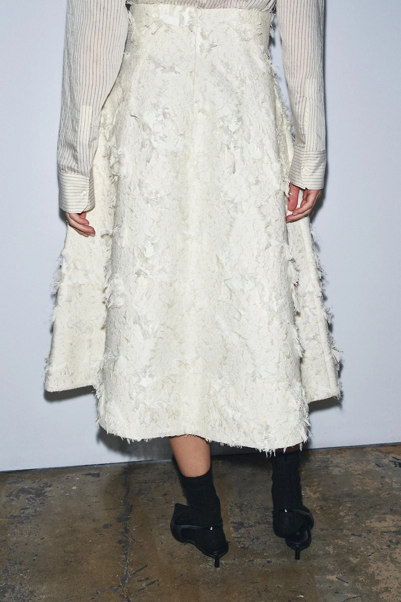 ZW COLLECTION STRUCTURED MIDI SKIRT