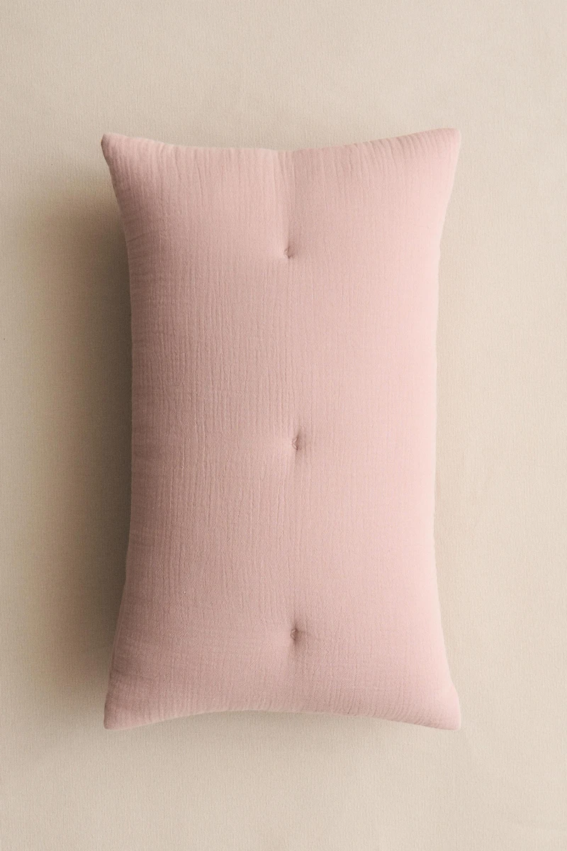 HOUSSE DE COUSSIN ENFANT GAZE UNIE