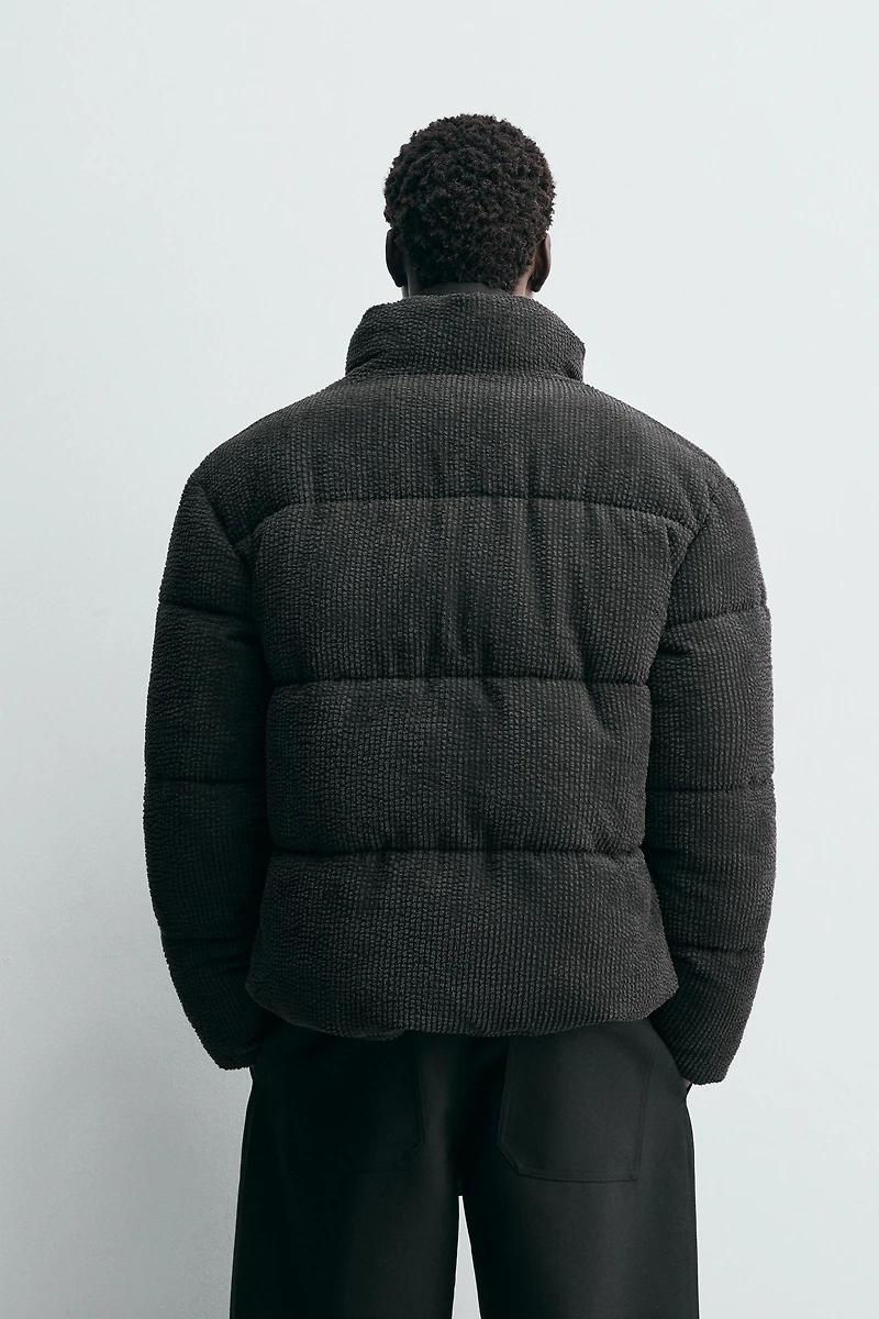 CORDUROY PUFFER JACKET