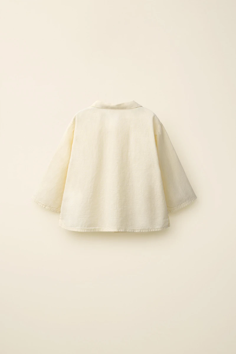 SLUB SHIRT CREATED BY CARAMEL LONDON X ZARA