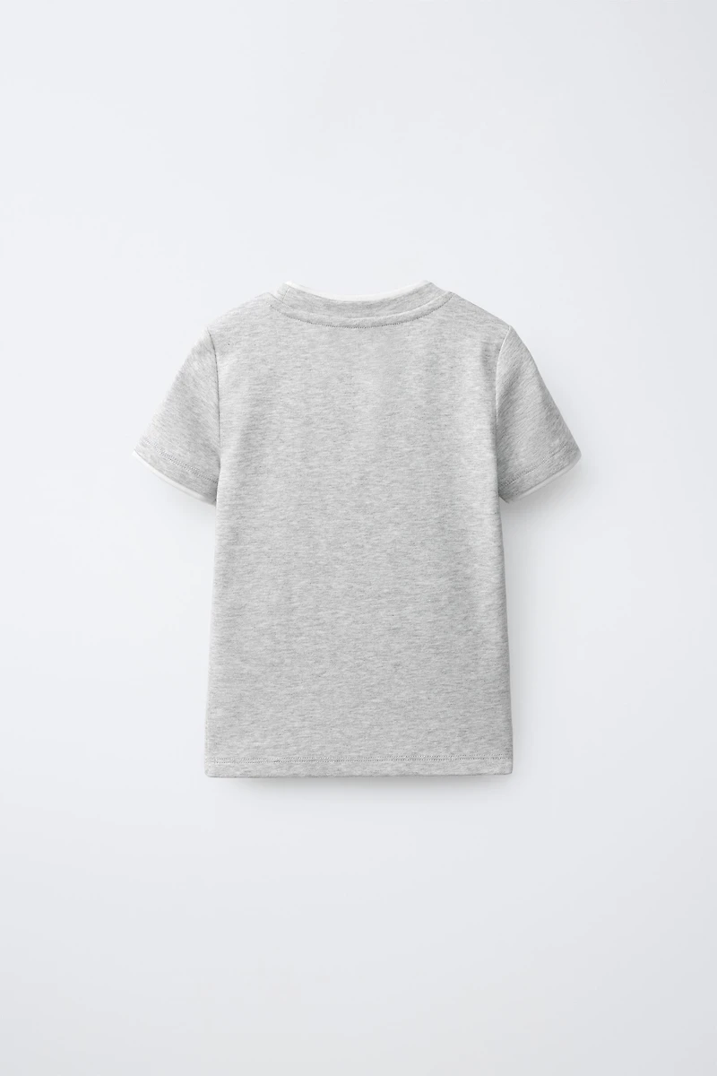 DOUBLE LAYER MODAL T-SHIRT