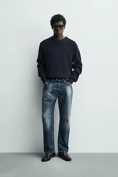PULL REGULAR FIT EN COTON