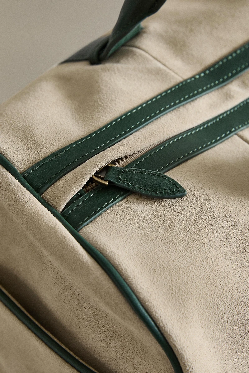 LEATHER TRAVEL BAG